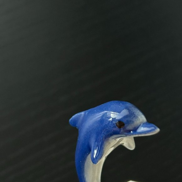 Hagen Renaker Ceramic Miniature Jumping Dolphin Porpoise Animal Figure Figurine - Picture 8 of 12